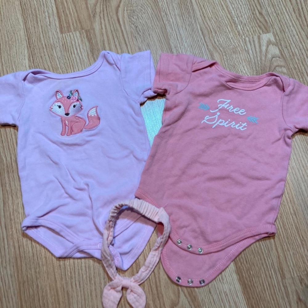 Hudson Baby onesie set 18‎ months